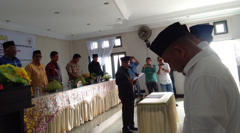 Badan Wakaf Indonesia (BWI) Kabupaten Buton Dikukuhkan Badan Wakaf Indonesia (BWI) Kabupaten Buton Dikukuhkan
