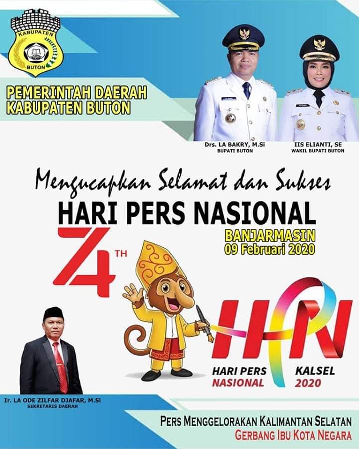 Bupati Buton Hadir di HPN Banjarmasin Bupati Buton Hadir di HPN Banjarmasin