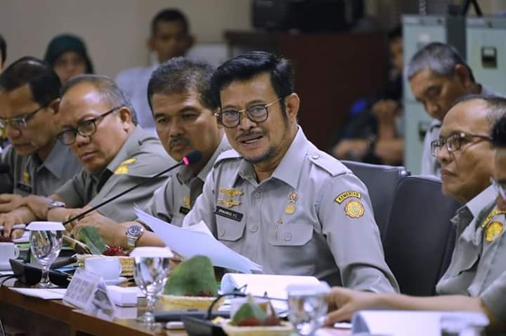 Mentan Syahrul Paparkan Program Kementan Kepada DPD RI