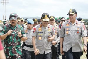 Panglima TNI Dan Kapolri Hadiri Upacara Pelepasan Jenazah TNI di Jayapura