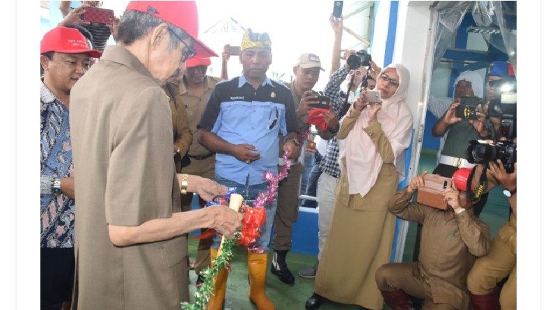 Wali Kota Baubau Resmikan Tempat Pelelangan Ikan yang Higienis