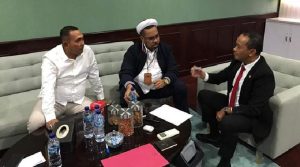 Umar Samiun Bertemu Menteri BKPM, Bahlil Lahadalia  Bahas Potensi Aspal Buton