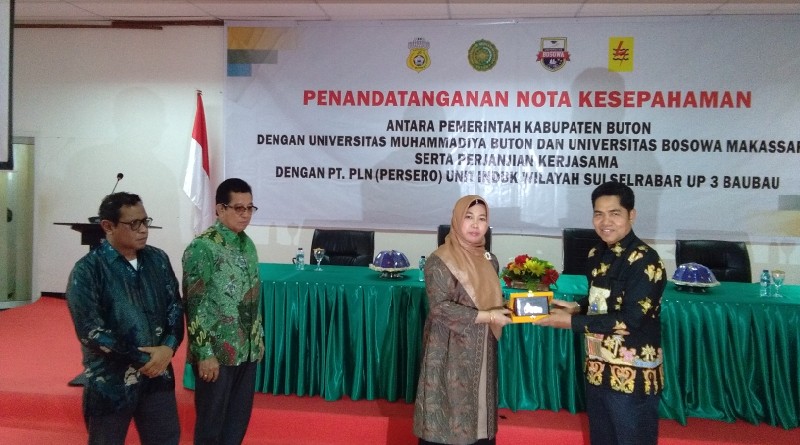 Genjot Pembangunan, Pemda MOU Dengan PLN, UMB dan Universitas Bosowa
