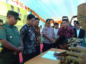 Kelurahan Kombeli Deklarasi Bebas Miras, Judi dan Pergaulan Bebas