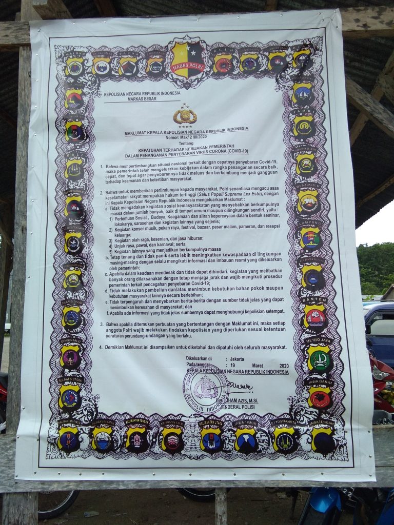 AKP Yohannis :"Wifi Umum Nonaktif Sementara,Warga Ikuti Himbauan Kapolri dan Mendagri,"