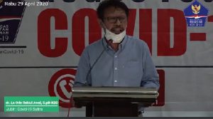 Jumlah Kasus Baru Covid-19 Di Di Sultra Bertambah 8