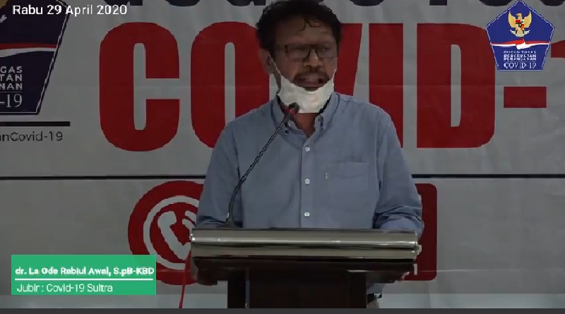 Jumlah Kasus Baru Covid-19 Di Di Sultra Bertambah 8