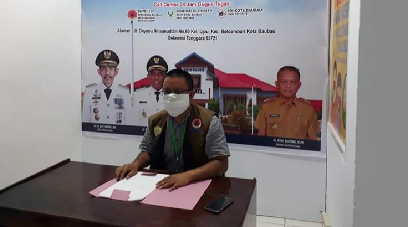 Hasil Swab Keluarga Pasien Positif Covid-19 di Baubau Negatif