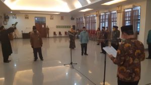 Zainal Mustamin Dilantik Sebagai Kepala Kemenag Kendari