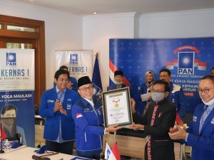 PAN Dapat Rekor MURI Sebagai Parpol Pertama Gelar Rakernas Secara Daring