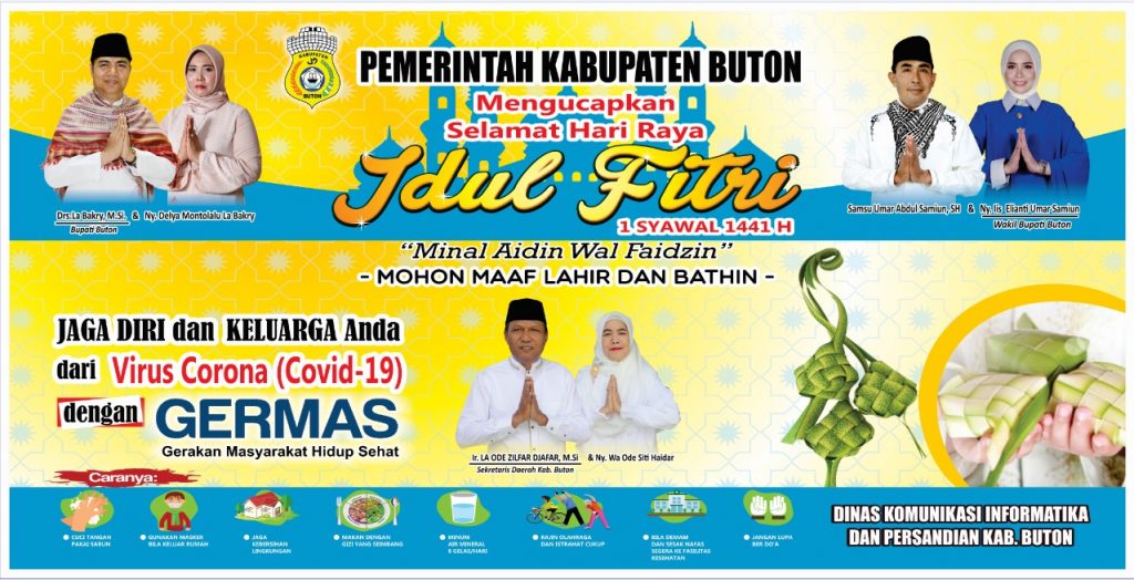 Warga di Buton Gelar Shalat Id di Masjid dan lapangan