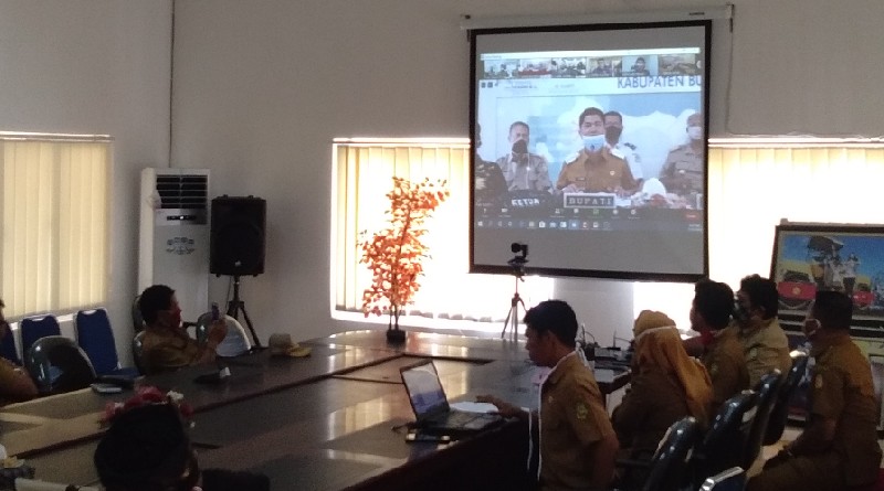 Vicon Dengan Gubernur, Ini Penyampaian Bupati Buton