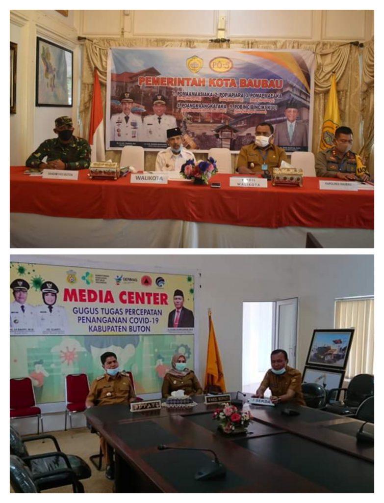 Walikota Baubau Inisiasi Gelar Pertemuan Dengan 6 kepala Daerah Secara Virtual