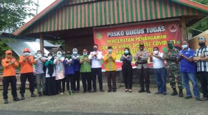 Antisipasi Penyebaran Covid-19, Bupati Dan Wabup Buton Pantau Posko Perbatasan Muna dan Baubau