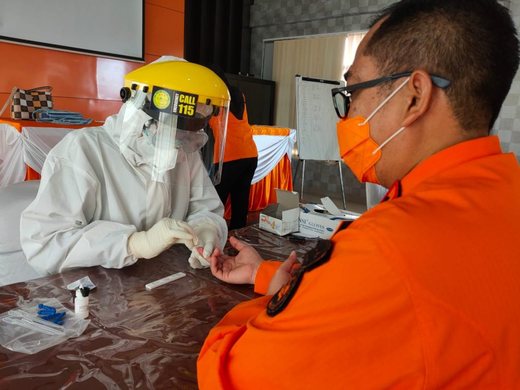 Jalani Pemeriksaan Rapid Test, 59 Anggota Basarnas Negatif