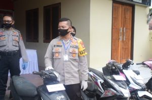 Polres Baubau Berhasil Mengungkap 19 Kasus Curanmor