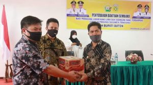 Pedagang Asongan Dapat Bantuan Sembako