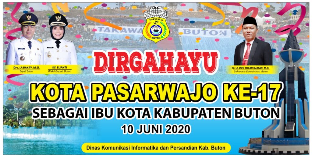 Peringatan HUT Pasarwajo ke 17 Sebagai Ibukota Kabupaten Buton Digelar Dengan Protokol Covid-19