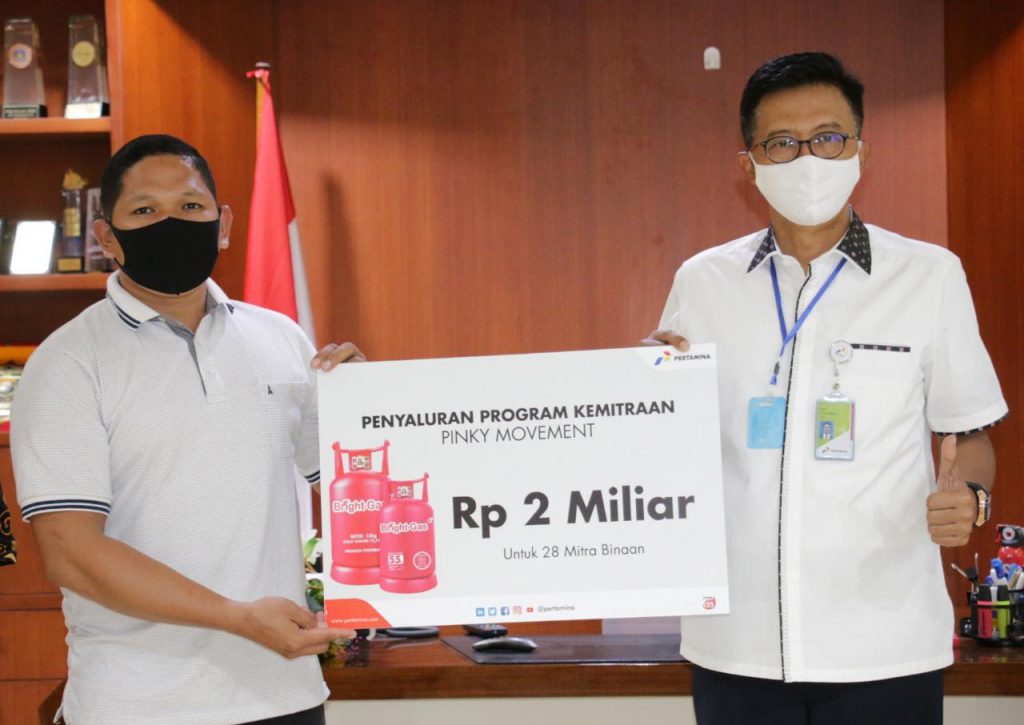 PT Pertamina Bantu 12 UMKM Melalui Program Pingky Movement