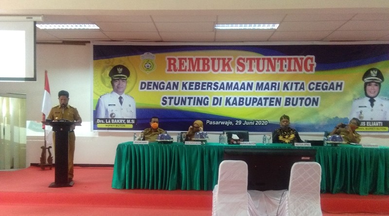 La Bakry :" Akibat Stunting Negara Rugi 300 Triliun"