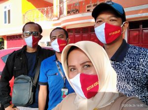Semarakkan HUT Kemerdekaan 17 Agustus Peserta Upacara Diwajibkan Pakai Masker Merah Putih
