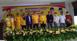 Selamat, La Bakry Kembali Dipercaya Pimpin Partai Golongan Karya Buton