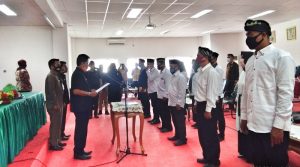 Lantik Anggota BPD, Begini Pesan Bupati Buton