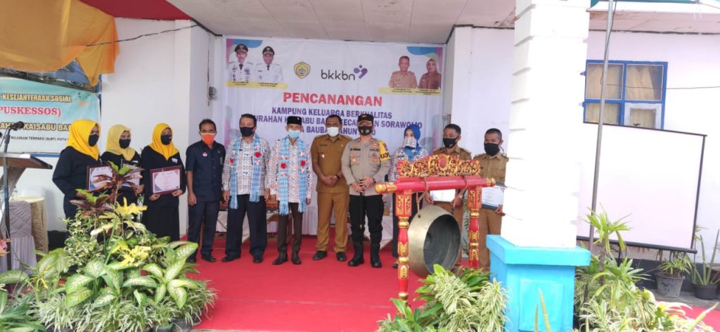 Kaisabu Baru Dicanangkan Jadi Kampung Keluarga Berkualitas di Baubau