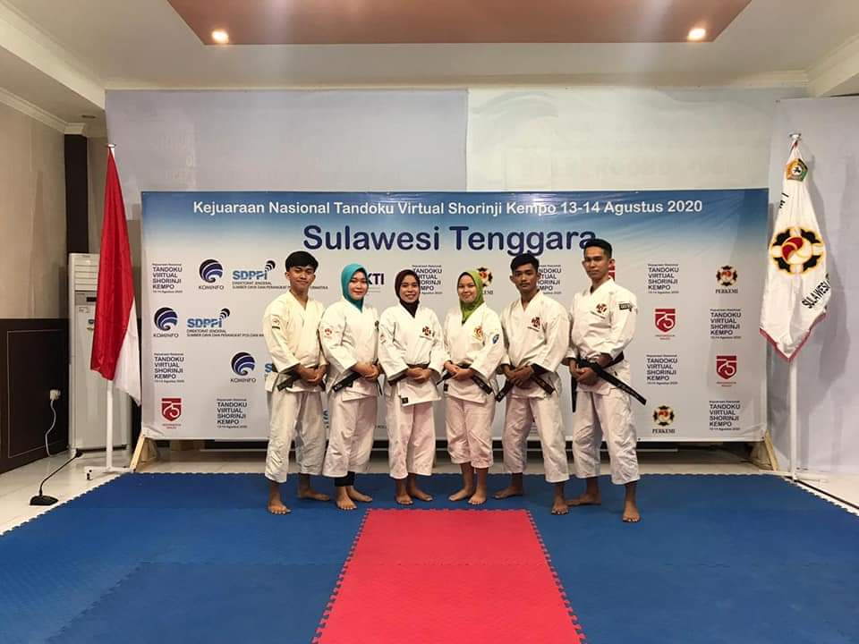 Enam Atlet Kempo Perkemi Sultra Ikuti Kejurnas Piala Menkominfo