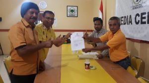 Darlis La Ruha Jadi Pendaftar Pertama Calon Ketua DPD II Golkar Kota Baubau
