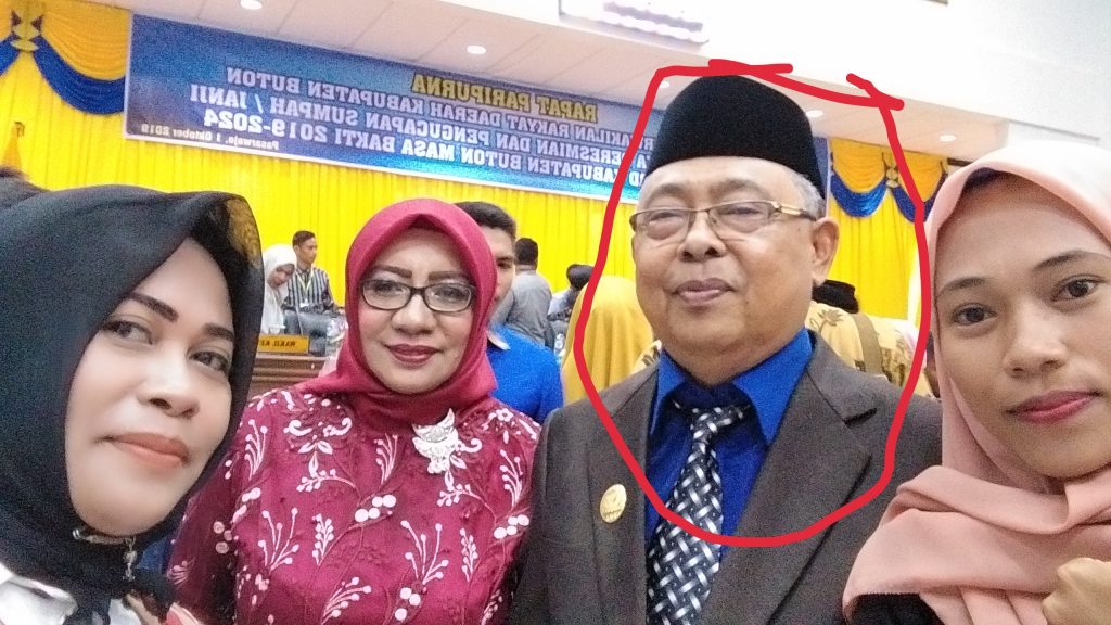 H.Bariudin Anggota DPRD Buton Tutup Usia