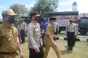 Mulai Hari Ini Polres Baubau Menggelar Operasi Yustisi Razia Masker
