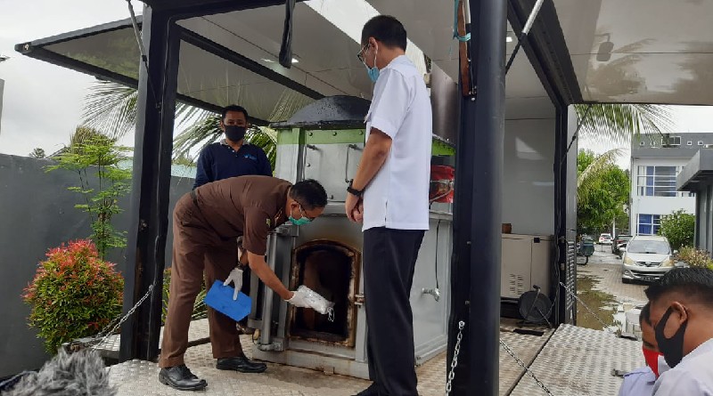 BNNP Sultra Musnahkan Barang Bukti 1,02 Kilogram Sabu-sabu