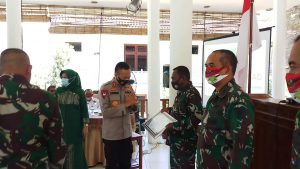 Terbaik I se-Sultra, Kodim 1413 Buton Terima Penghargaan Dari BKKBN