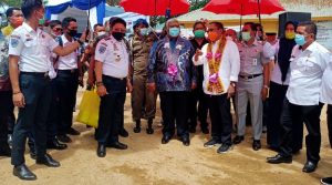 Gubernur Sultra Luncurkan Tiga Proyek Pembangunan Transportasi Darat