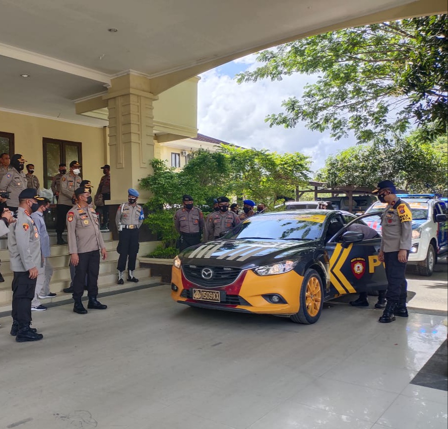 Polda Sultra Luncurkan Tim Anoa Penegak Prokes COVID-19