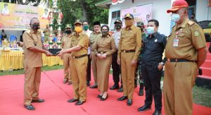 Hadiri Puncak HUT Siotapina ke 15, La Bakry Ingatkan Warga Patuhi Prokes