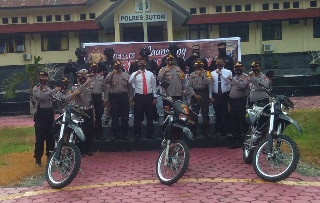 Kapolres Buton Lounching Tim Criminal Rays