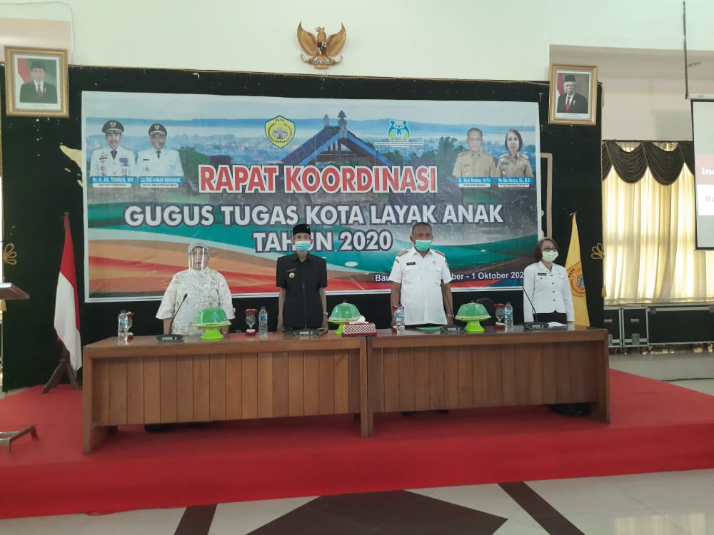 Pemkot Baubau Tingkatkan Indikator Penilaian dan Verifikasi Anugrah Kota Layak Anak