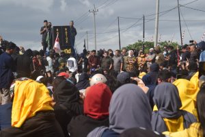 Terima Aspirasi Mahasiswa, DPRD Baubau Menyurati Presiden Jokowi Tolak UU Omnimbus Law