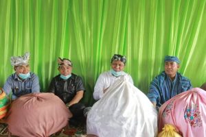 Hadiri Pesta Adat La Bakry Ajak Warga Patuhi Prokes