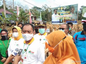 Staf Khusus Menteri Pertanian Panen Jagung di Kendari