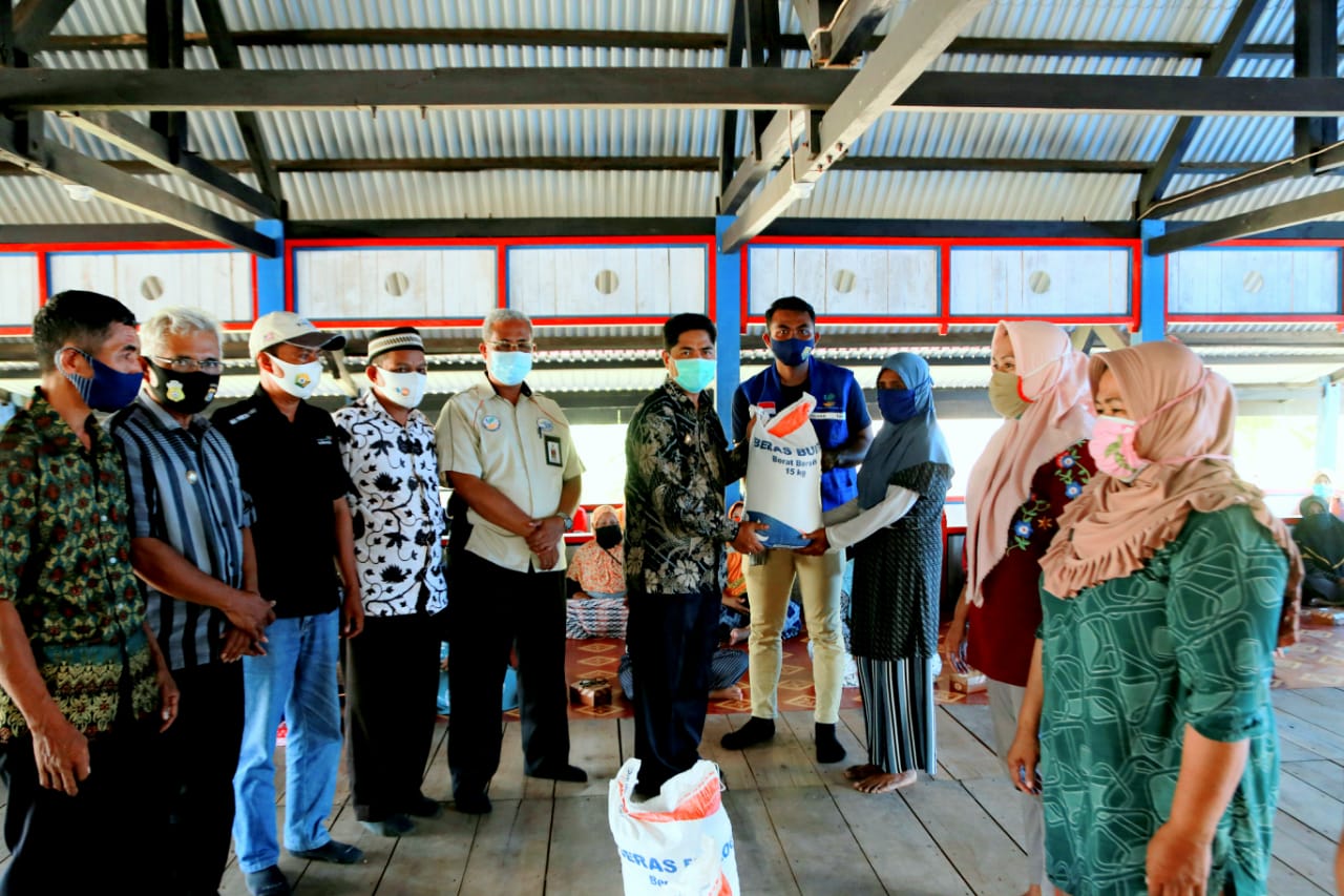 4841 KPM PKH di Buton Dapat Bantuan Beras