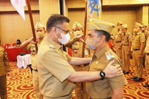 Wali Kota Kukuhkan Pengurus Aspeklur Kendari 2020-2022