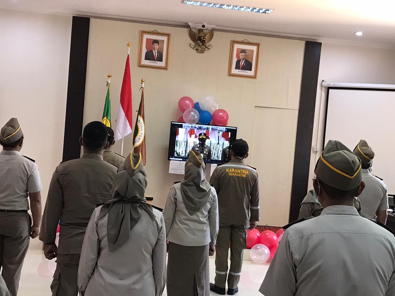 Hari Karantina, Mentan SYL : Momentum Konsolidasi Emosional Karantina Pertanian