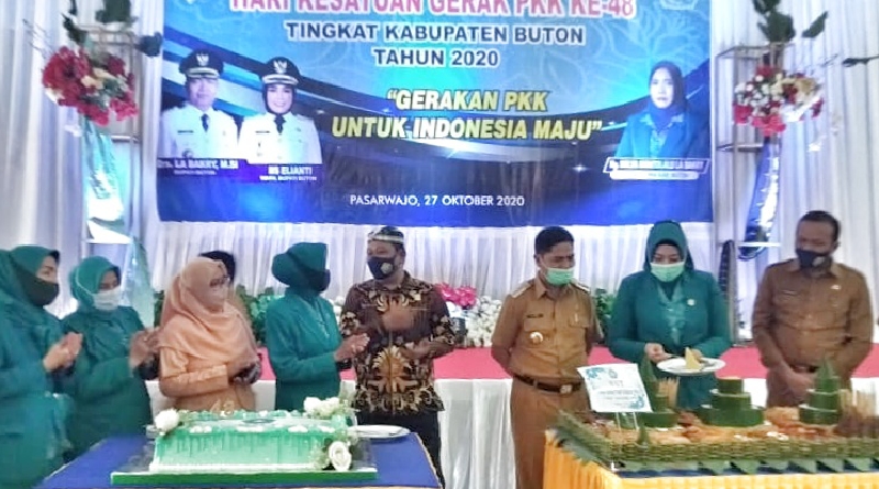 Gerakan PKK Buton Untuk Indonesia Maju Gerakan PKK Buton Untuk Indonesia Maju