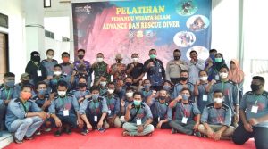 Dispar Gelar Pelatihan Selam, Asisten I Harap Peserta Jadi Pemandu Profesional