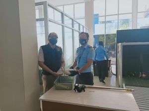 SKIPM Gagalkan Penyeludupan Dua Jenis Kerang Di Bandara Betoambari Baubau