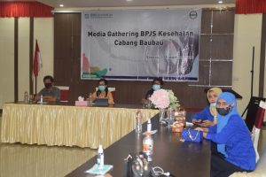 Tingkatkan Sinergitas, BPJS Kesehatan Gelar Media Gathering dengan Jurnalis Baubau