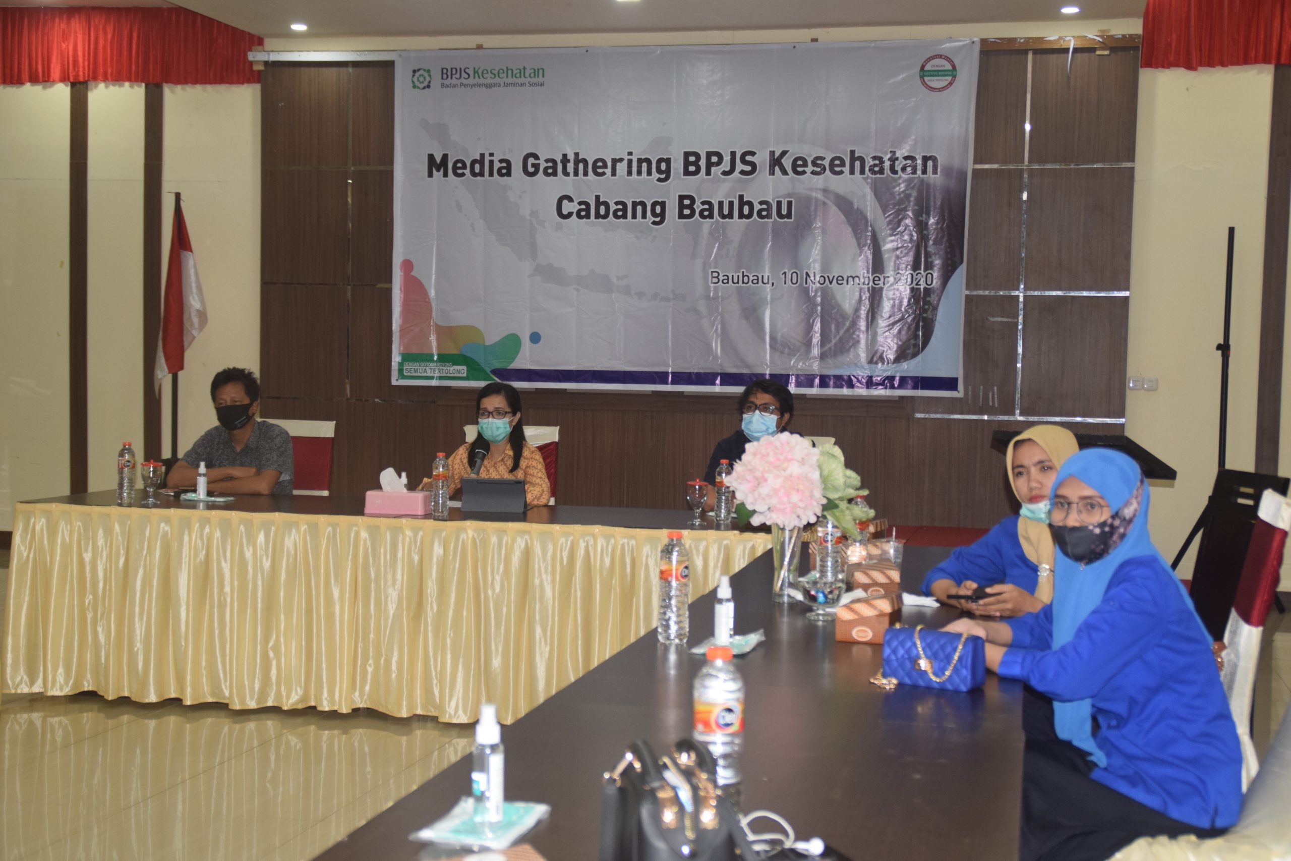 Tingkatkan Sinergitas, BPJS Kesehatan Gelar Media Gathering dengan Jurnalis Baubau